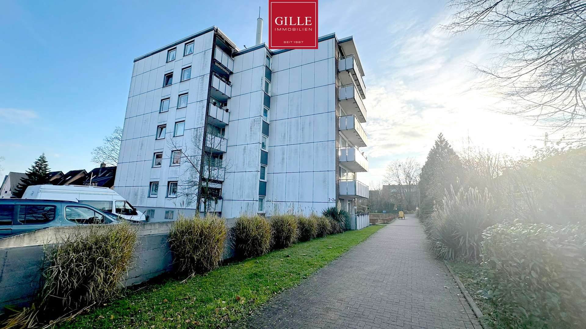 Ansicht 19 von: Neuss-Reuschenberg: Helle u. gepflegte 2-Zimmerwhg. mit Balkon, Wannenbad & Aufzug